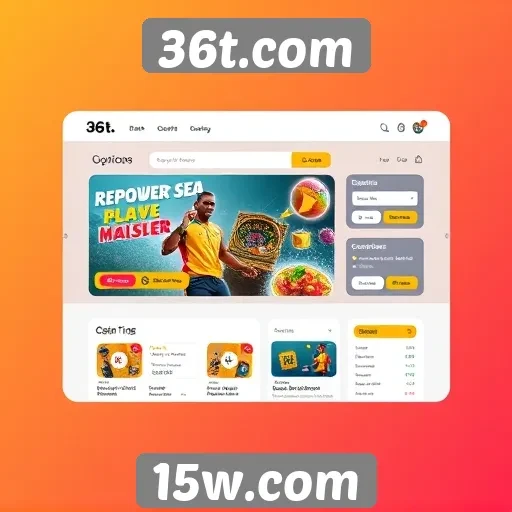 Análise da interface do usuário no 36t.com